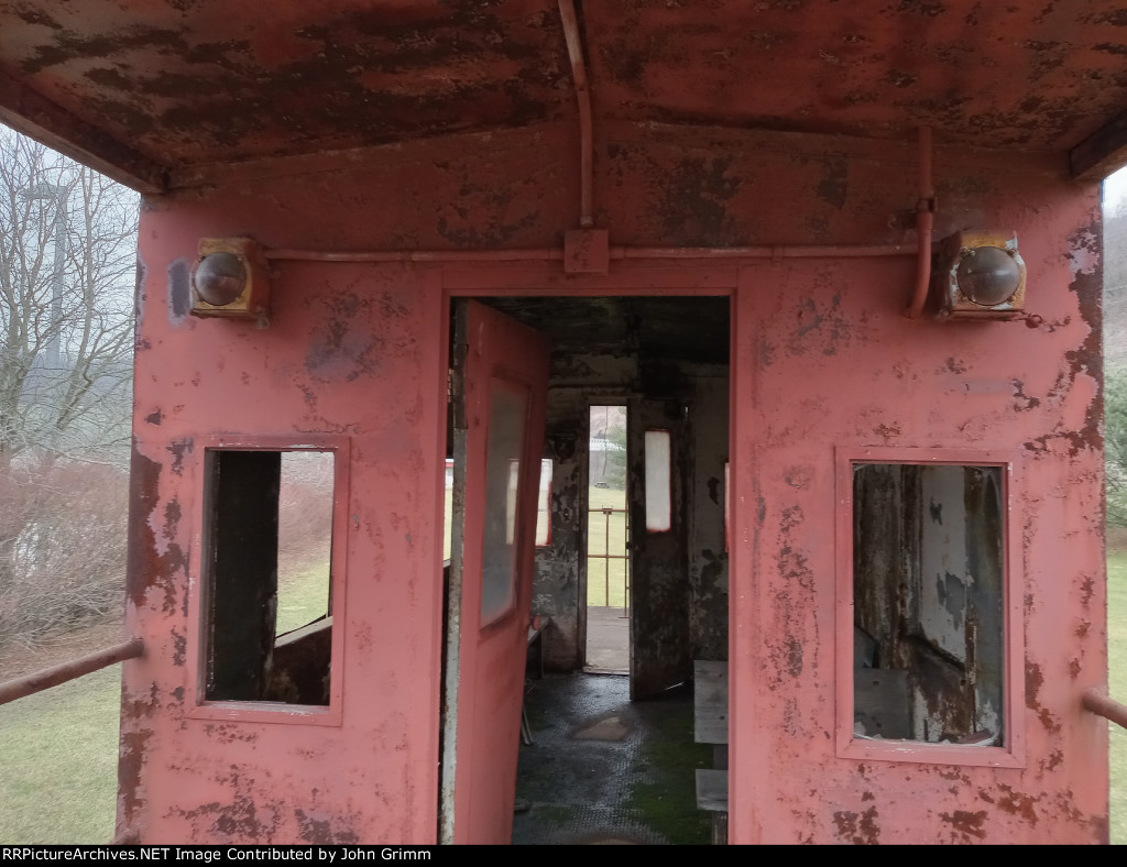 Inside Unknown Caboose 